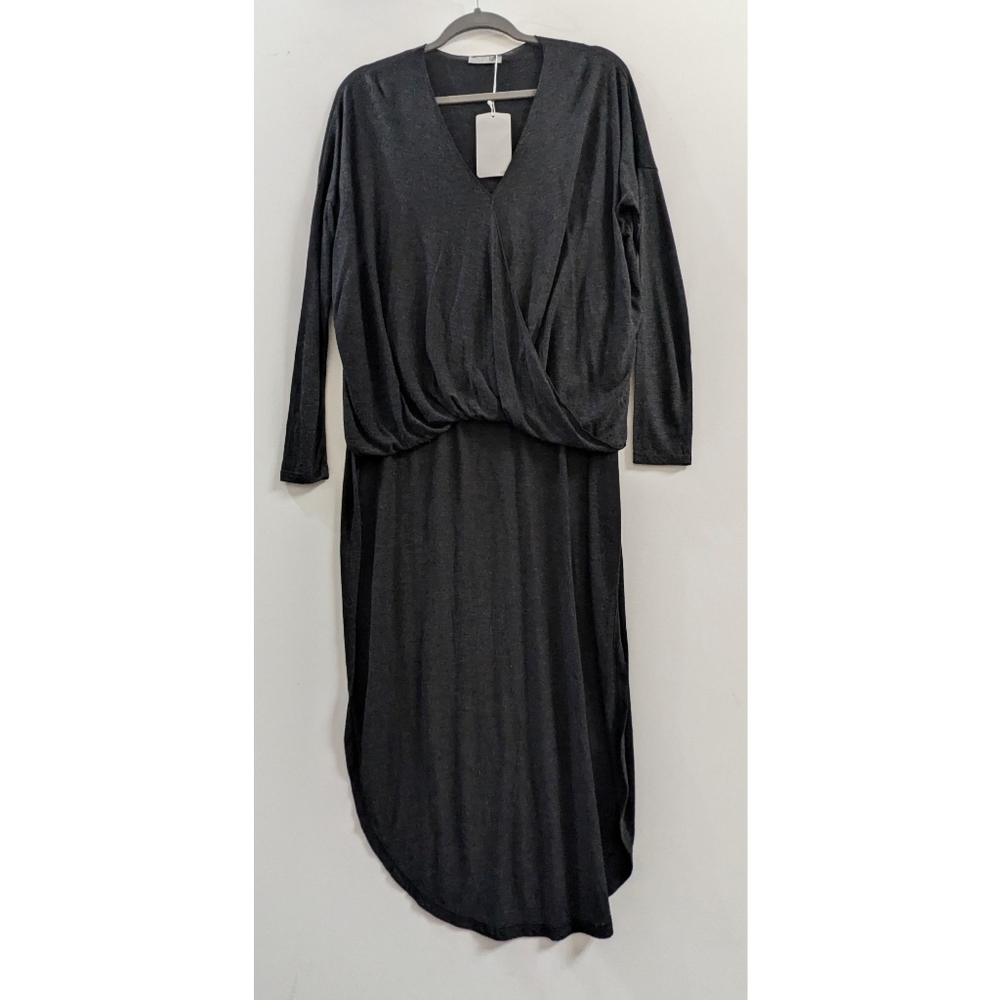 Zara Asymmetric Draped Tunic Size M